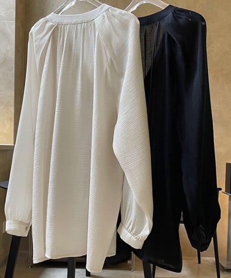 v-neck skipper blouse　　IR1487