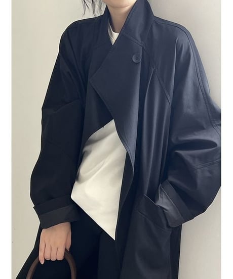 big silhouette coat　　IR1512