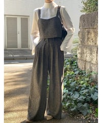 bustier + wide pants set up　　IR1596