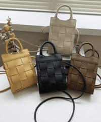 mesh mini shoulder bag /4color　IR1580
