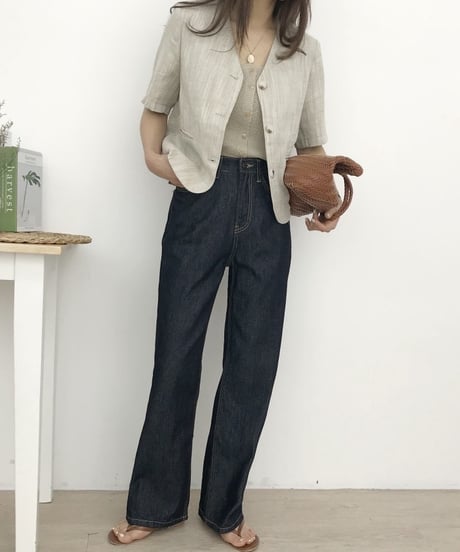 light layer short jacket /2color　　IR1680