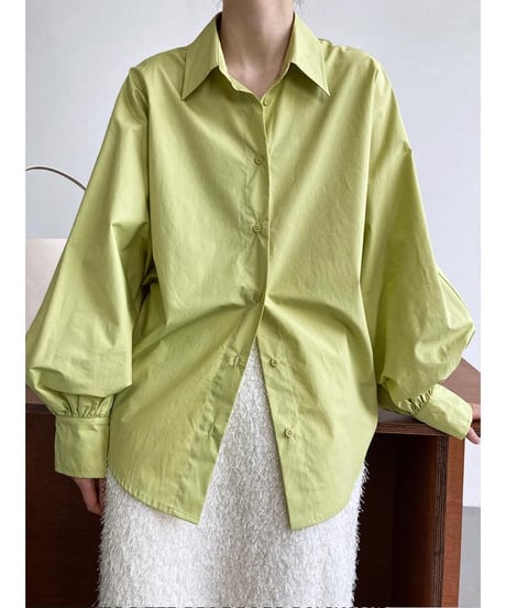 lantern sleeve shirt /4color　　IR1620