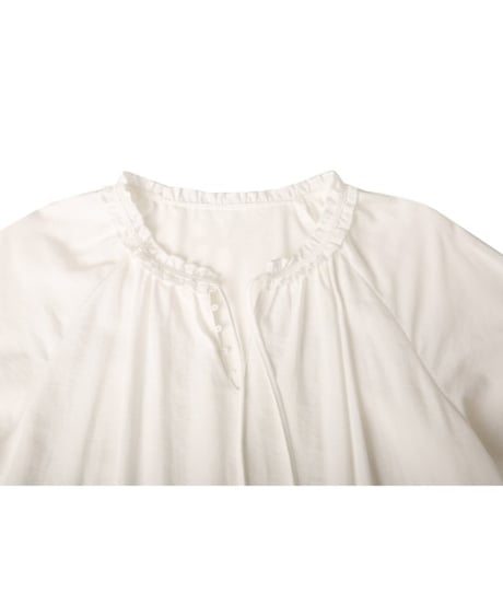 Frill gathered bohemian one piece　　IR1625