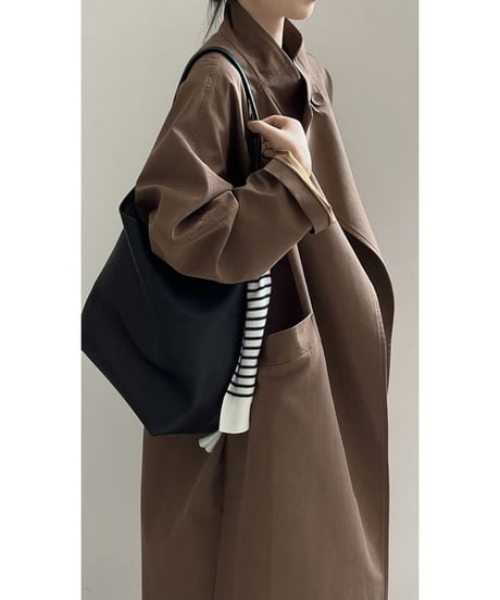 big silhouette coat　　IR1512