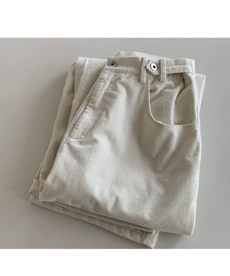 corduroy cotton casual pants /2color　IR1584