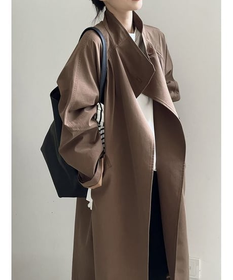 big silhouette coat　　IR1512