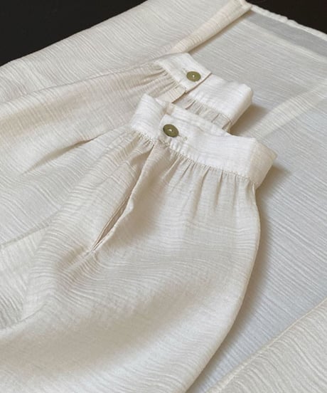 v-neck skipper blouse　　IR1487
