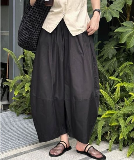 balloon curve  pants /3color　　IR1635