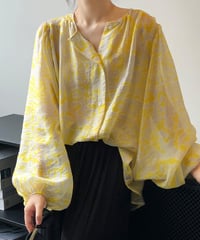 meadow light sheer blouse　　IR1638