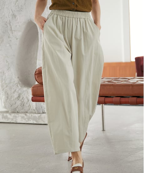 cotton cocoon pants　　IR1358
