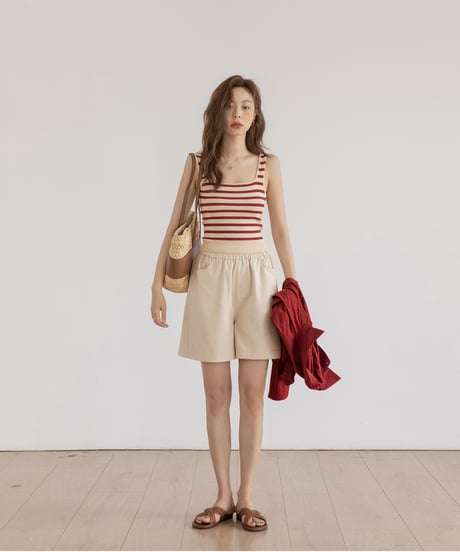 short striped camisole　　IR1346