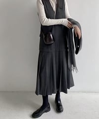 v neck jumper skirt　　IR1503
