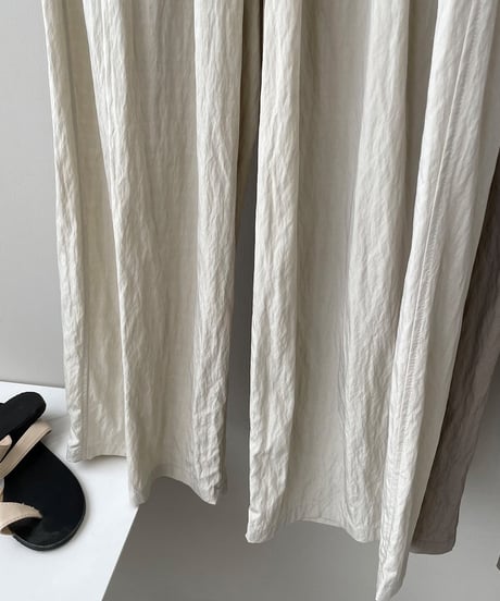 draped wide pants /4color　IR1623