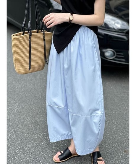 balloon curve  pants /3color　　IR1635