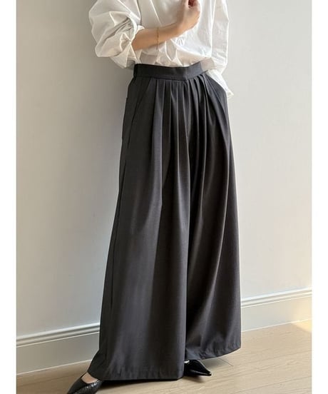 soft drape wide pants t /3color　　IR1646