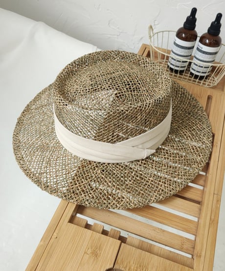 hand woven straw hat /4color　　IR1639