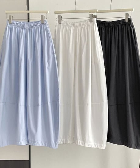 balloon curve  pants /3color　　IR1635