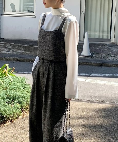 bustier + wide pants set up　　IR1596