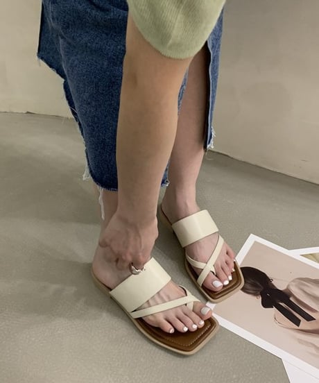 【完売】cross thong sandals　　IR1365