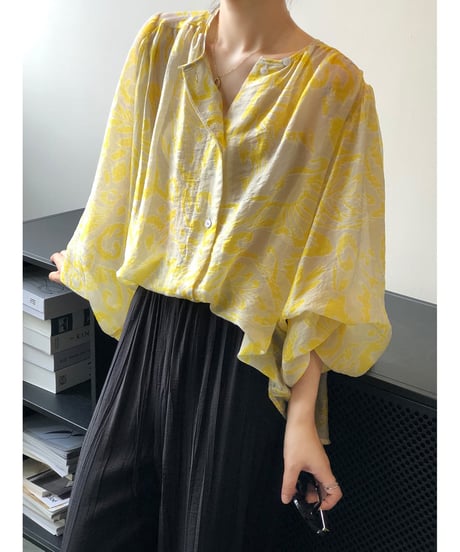 meadow light sheer blouse　　IR1638