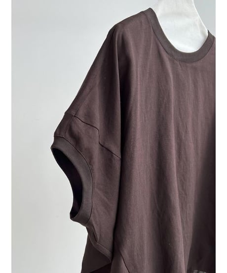 soft curve dolman pullover /2color　　IR1671