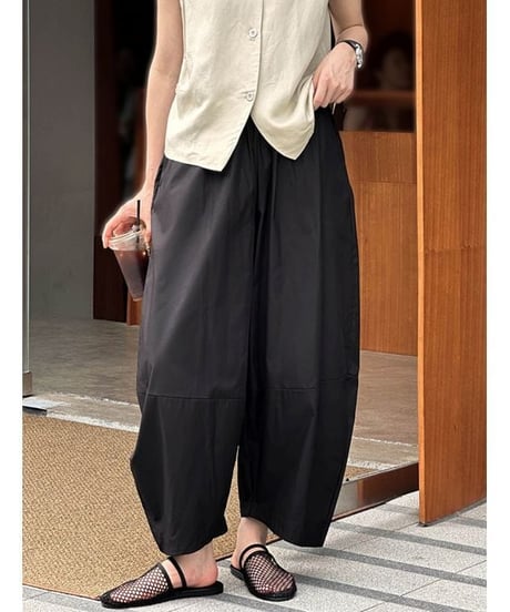 balloon curve  pants /3color　　IR1635