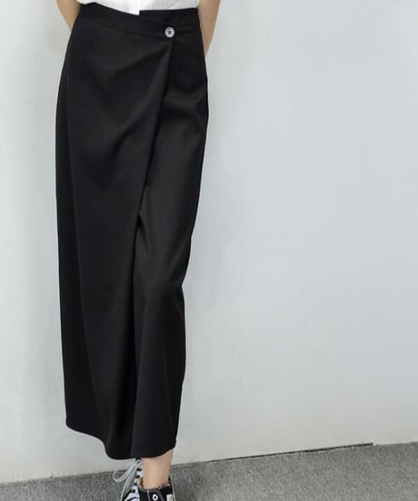 wrap design pencil skirt　　IR1576