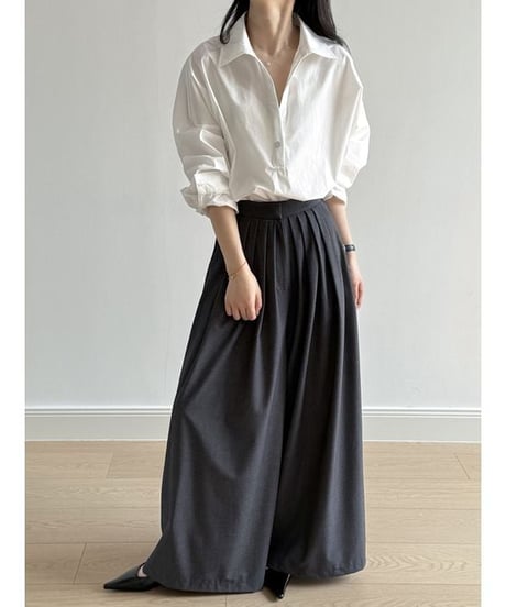soft drape wide pants t /3color　　IR1646