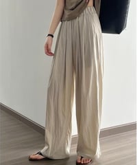 draped wide pants /4color　IR1623