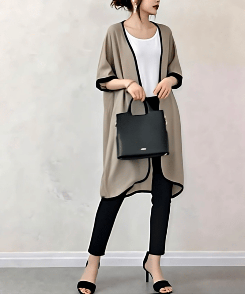 drape long cardigan /3color IR1679 | irumoon