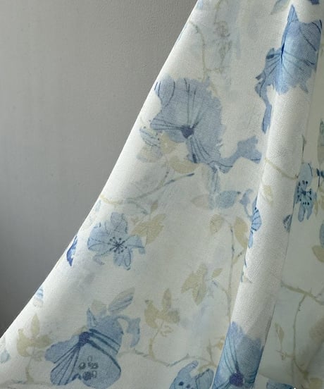 botanical sheer blouse /2color　　IR1672