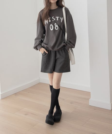 letter logo sweatshirts　　IR1497