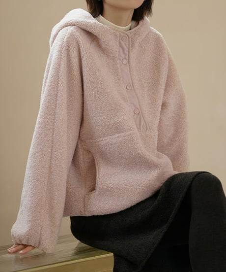boa fleece pullover　　IR1287