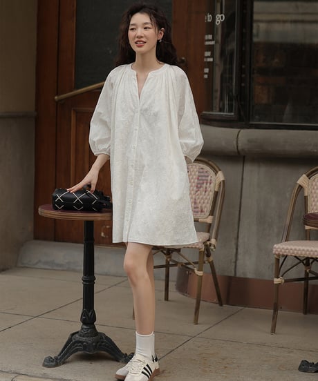 round neck shirt one piece　　IR1438