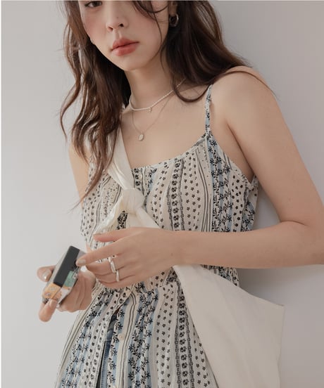front open cami onepiece　　IR1385