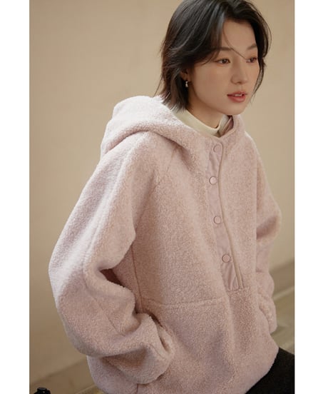 boa fleece pullover　　IR1287