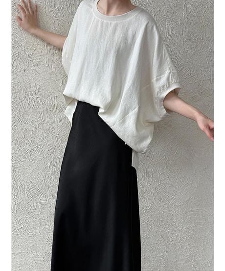 soft curve dolman pullover /2color　　IR1671