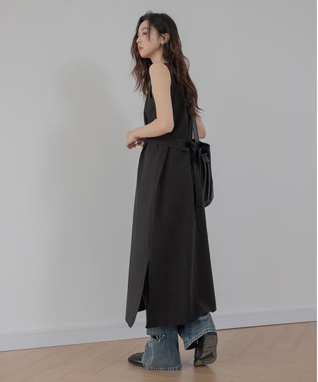 damage straight denim　　IR1347