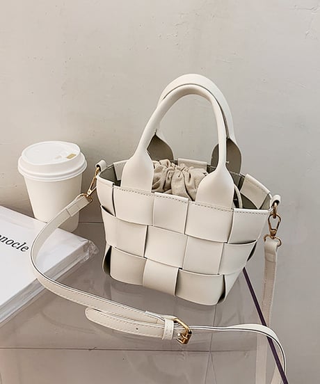 wide mesh mini shoulder bag　　IR1362