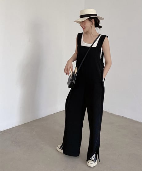 side slit overalls　　IR1354