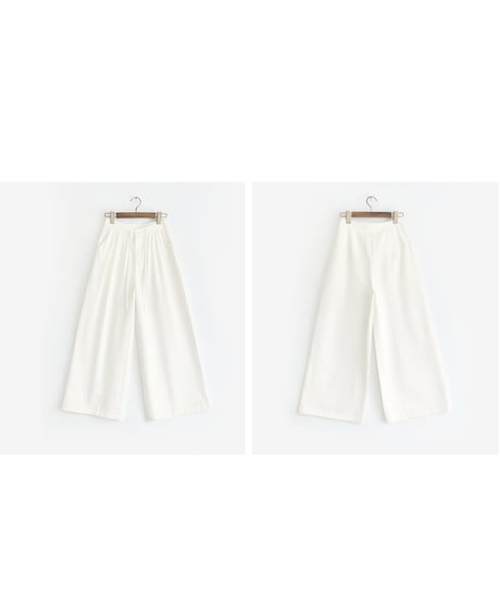 pleated wide pants /2color　　IR1608