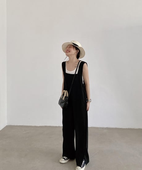 side slit overalls　　IR1354