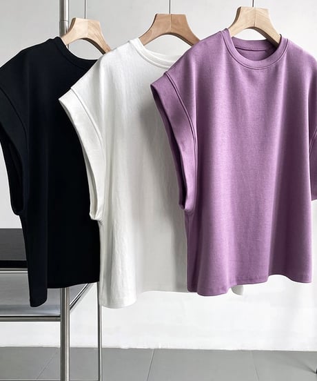 sleeve line dolman t-shirt /3color　　IR1642