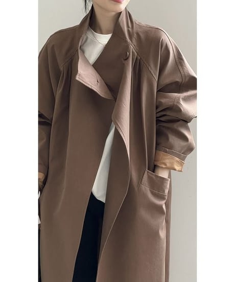 big silhouette coat　　IR1512