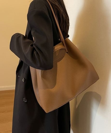 square tote shoulder bag+pouch set　　IR1598