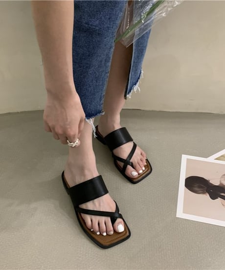 【完売】cross thong sandals　　IR1365