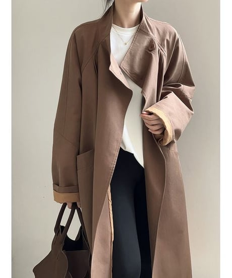 big silhouette coat　　IR1512