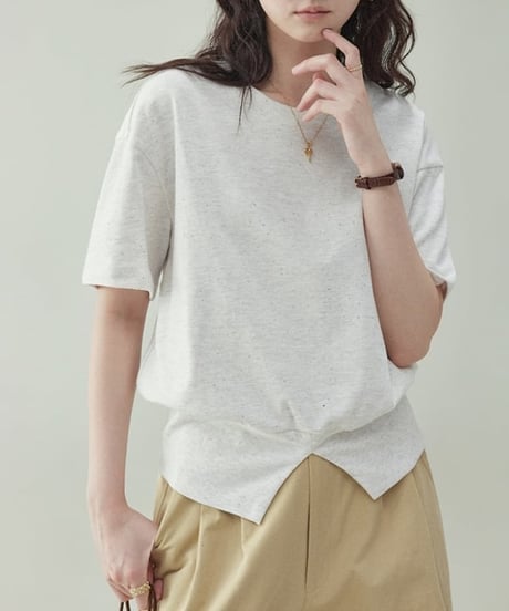 color fleck design tee　　IR1677