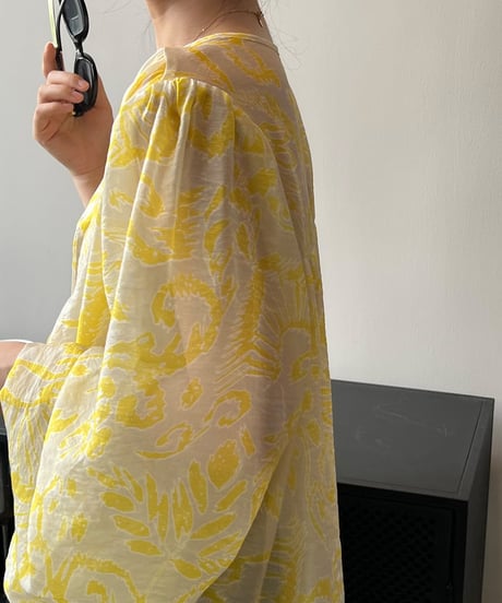meadow light sheer blouse　　IR1638