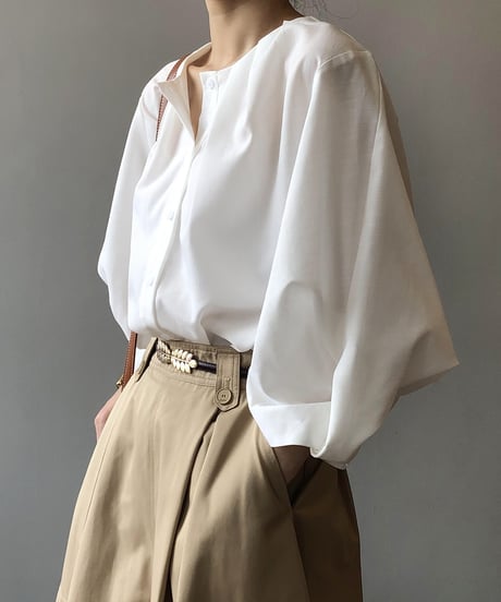 lantern sleeve blouse　　IR1480